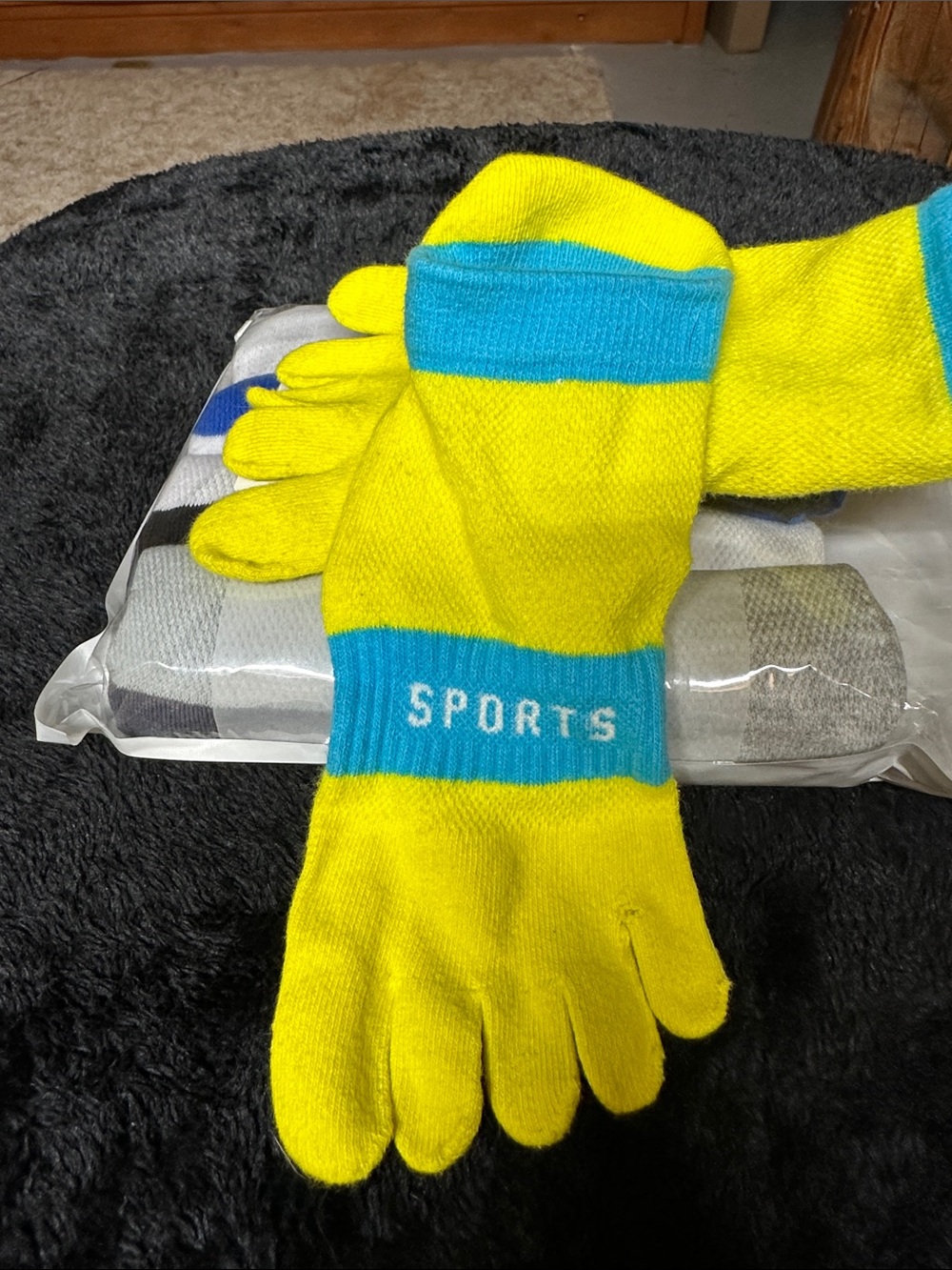 Unisex 5 Toe Sports Socks 9pk